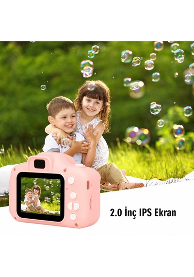 Çocuk Fotoğraf Makinesi + Şifreli Kumbara Seti Eğitici Oyuncak  Kamera Ve Para Kasası