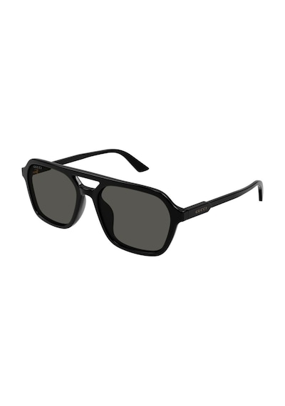 Gucci Gg 1823sa 001 57 Erkek Pilot Siyah Kemik Güneş Gözlüğü Siyah
