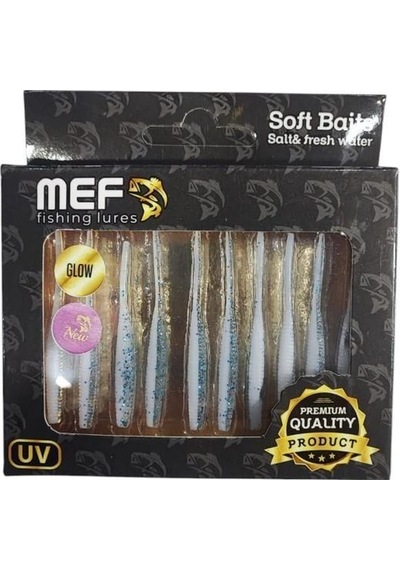 Mef Hunter Worm 5.5cm 10 Adet Lrf Silikonu