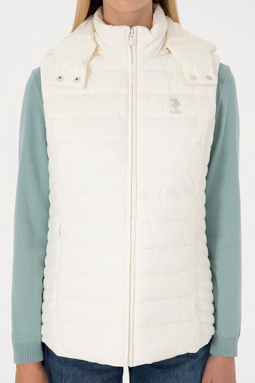 U.s. Polo Assn. Kadın Yelek Dokuma 50307992-vr256 İnci