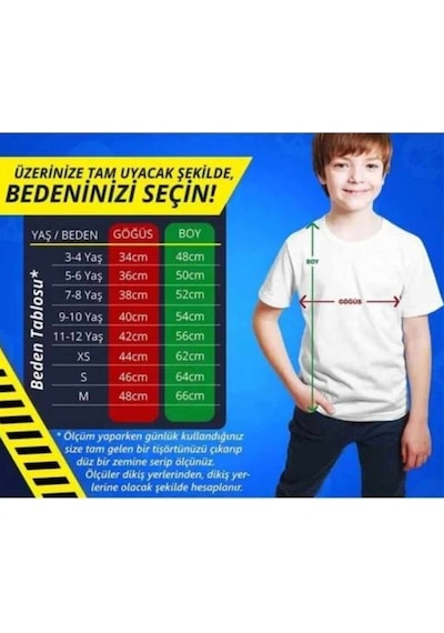 Alpşan Ticaret 23 Nisan Bayram Baskılı Çocuk Tshirt 45 Beyaz
