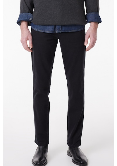 Wrangler Texas Slim Fit Dar Kesim Siyah Erkek Jean Pantolon 000000000101921199 Siyah