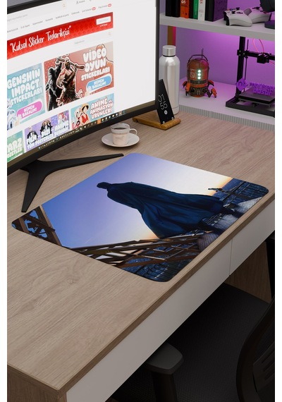 Lupin V5 48x40 Xl Gaming Kauçuk Kaymaz Taban Mouse Pad Fare Altlığı