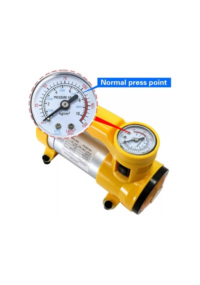 Lastik Şişirme Hava Kompresörü Metal Işıklı 150psi Hava Kompresör