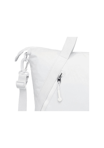 Smart Bags Mikro Poly Kumaş Büyük Boy Kadın Omuz Çantası 3335 Beyaz