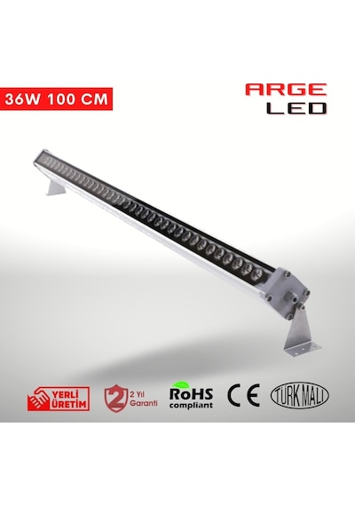 Argeled Mavi Wallwasher Duvar Boyama 100 Cm 36w