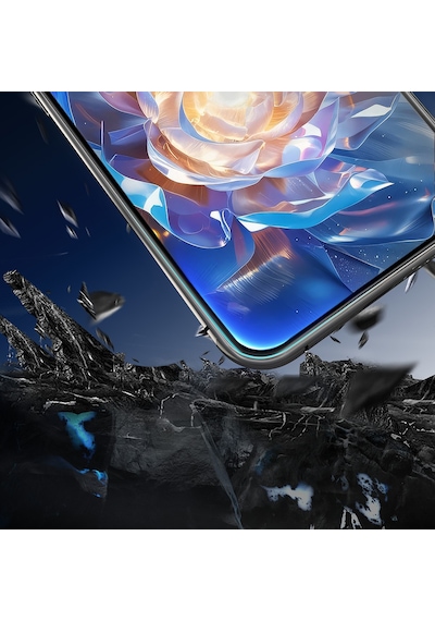 Apple Uyumlu   iPhone 13 Mohseven Safir Coating Privacy Hayalet Temperli Cam Ekran Koruyucu Siyah