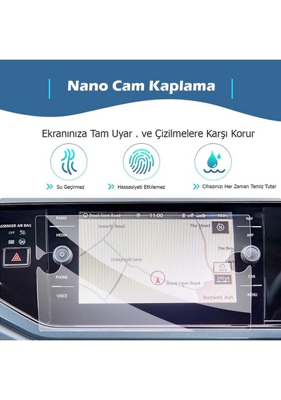 Volswagen Passat Multimedya Uyumlu Nano Ekran Koruyucu