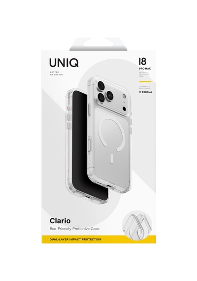Apple iPhone Uyumlu 18 Pro Max Kılıf Clario Doğaya Duyarlı Geridönüştürülmüş 4 Metreden Düşmeye Dayanıklı Kapak Şeffaf Apple iPhone Uyumlu 18 Pro Max Kılıf Clario Doğaya Duyarlı Geridönüştürülmüş 4 Metreden Düşmeye Dayanıklı Kapak Şeffaf