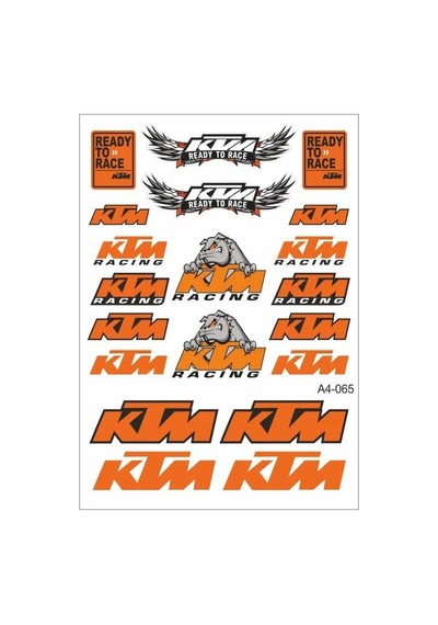 A4 Sticker 065 Tek Paket Çoklu Sticker
