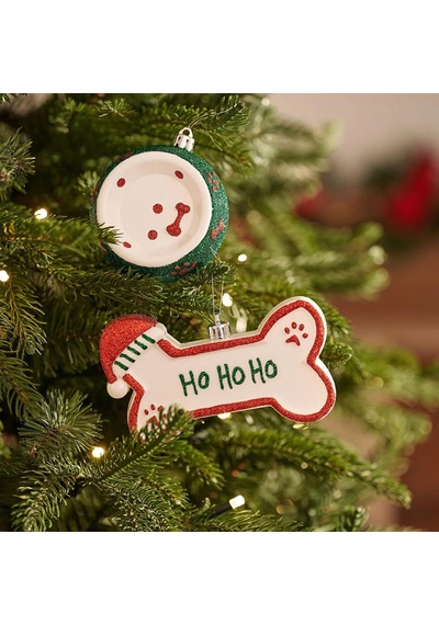 Asılabilir Yılbaşı Yeniyıl Ağacı Süsü Pati Christmas New Year Paw Ornaments