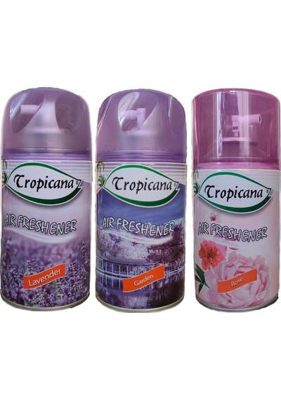 Air Freshener Oda Kokusu Lavanta Garden Rose 3 Adet x 260 ml