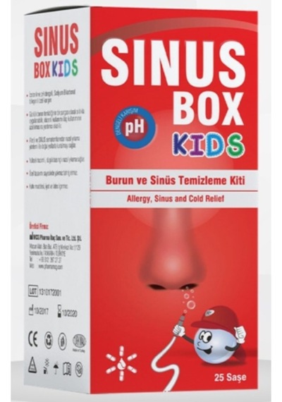 Sinusbox Kids Burun Temizleme Kiti 8681807005034