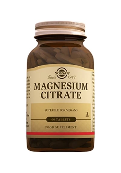Magnesium Citrate 200 Mg 60 Tablet Mineral