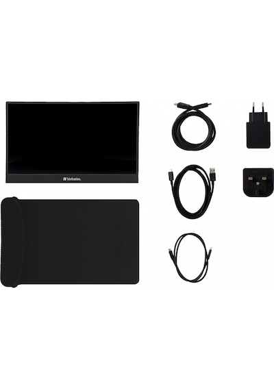 Verbatim Pmt-14 14" 6 Ms Full Hd Ips 60 Hz Dokunmatik Taşınabilir Monitör