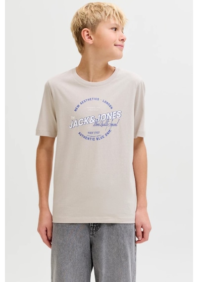 Jack & Jones Jjelogo Çocuk Tişört KREM