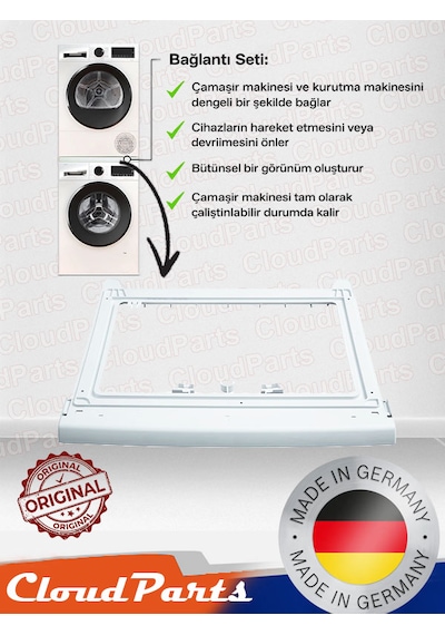 Bosch/siemens/profilo Kurutma Makinesi Ve Çamaşır Makineleri İle Uyumlu Bağlantı Seti Uyumluluğunu Sorunuz