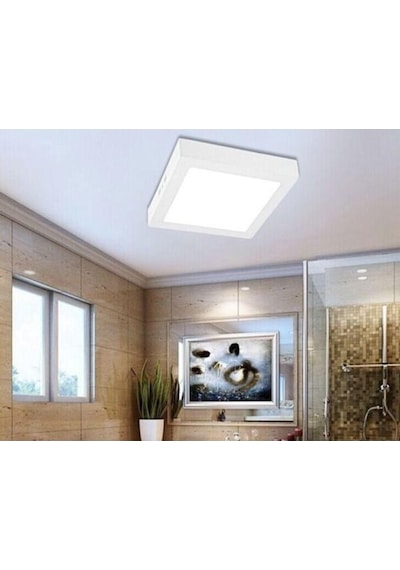 30w Sıva Üstü Kare Led Armatür Ct-5274 Gün Işığı Uyumlu Diğer