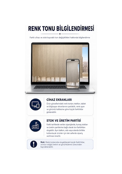 Bej-krem Balkon Perdesi Kornişli Bağcıklı Su Geçirmez Dış Mekan Dayanıklı Modern Balkon Brandası