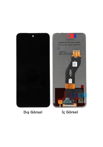 Teknonet İnfinix Smart 10 Uyumlu Lcd+dokunmatik - Siyah
