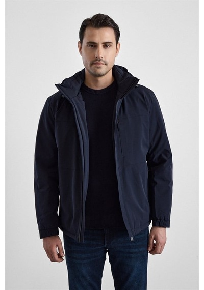 Süvari Lacivert Slim Klasik Yaka Düz Yan Cepli Fermuar Kapitone Rüzgar Geçirmez Mont Mn2008700505-m09 Süvari Lacivert Slim Klasik Yaka Düz Yan Cepli Fermuar Kapitone Rüzgar Geçirmez Mont Mn2008700505-m09