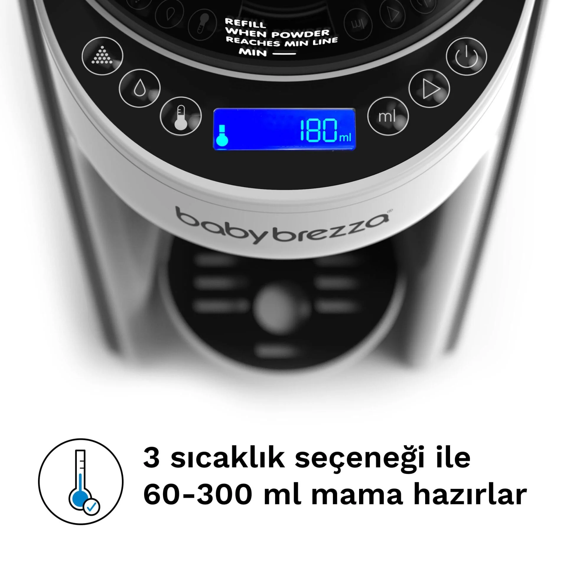 Babybrezza Formula Pro Advanced Otomatik Bebek Mama Makinesi Beyaz