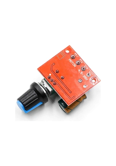 5A 35V Mini Dc Motor Pwm Potlu Hız Kontrol Devresi 90 Watt
