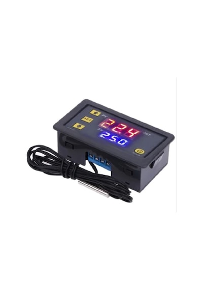 Rfkumanda-W3230 220V Ac Dijital Sıcaklık Kontrol Cihazı Led Ekran Termostat