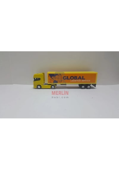 1/64 - Scania 4x2 Ve Dorse Welly Tır Çekici