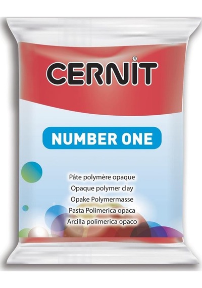 Cernit Polimer Kil Seramik Hamuru Number One 56gr 400 Rouge