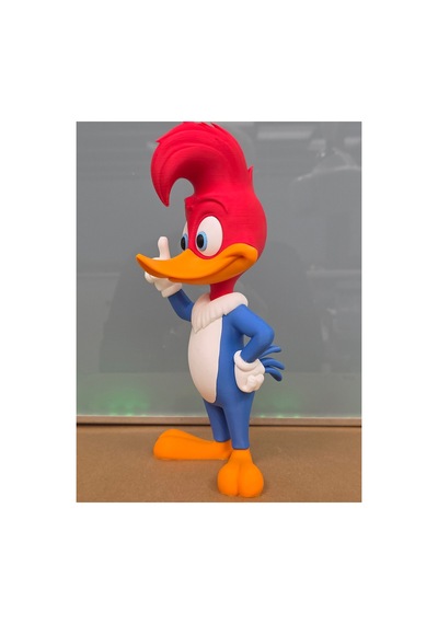 Ağaçkakan Woody Figürü 20cm-3d Baskı-kolleksiyonluk Biblo