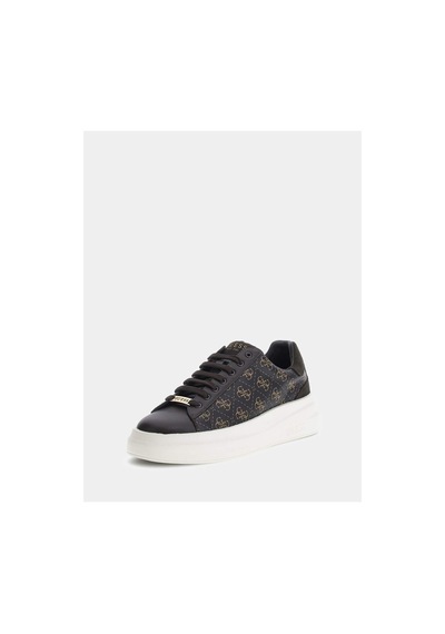 Guess Elba 4g Logolu Erkek Sneaker Siyah
