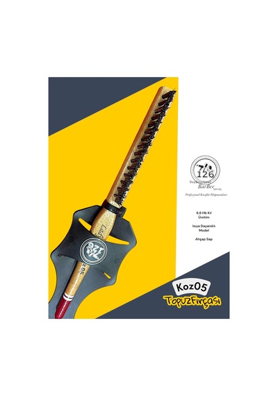 Koz05 Ladybrush Profesyonel Topuz Fırçası
