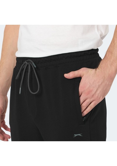 Slazenger Natasa Erkek Eşofman Altı Siyah Siyah