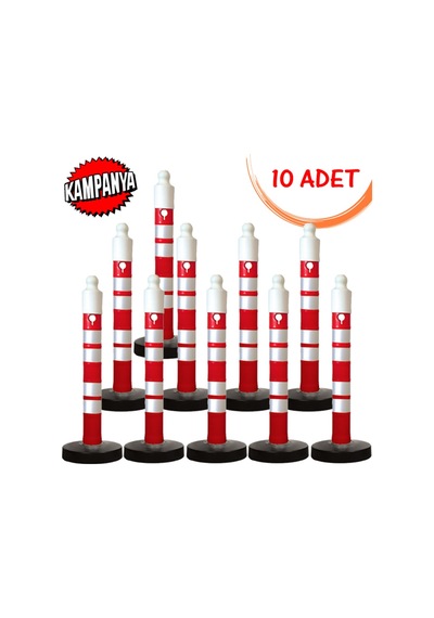 Otopark Bariyeri Park Engelleme Dubalı Uyarı Dikmesi Duba Dikme