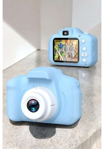Çocuklara Özel Dijital Fotoğraf Makinesi Mini 1080p Hd Kaliteli 1