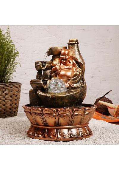 Zen Gülen Buddha Temalı Coppersu Şelalesi