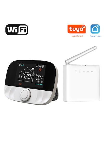 Wifi Kablosuz Akıllı Oda Termostatı Tuya - Smart Life Uyumlu...