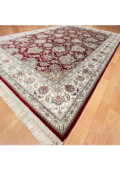 Persian 200 X 300 İpek Halı Kırmızı