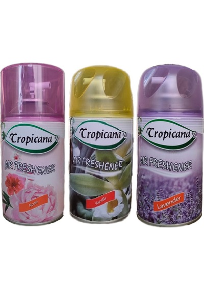 Air Freshener Oda Kokusu Rose Vanilya Lavanta 3 Adet x 260 ml