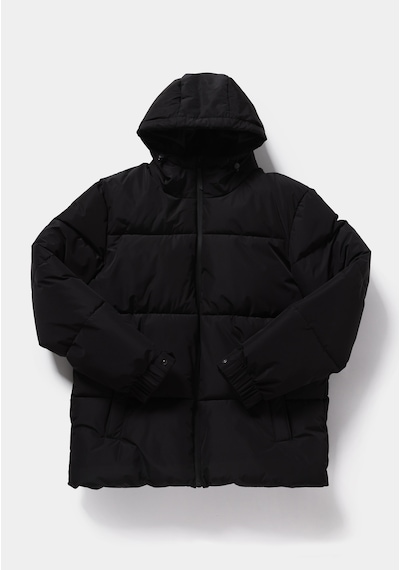 Colin's Colins Regular Fit Kapüşonlu Düğmeli Astarlı Erkek Siyah Mont Cl1076315 Q1.v1 Blk