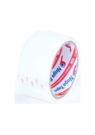 Nuga 45 Mm X 40 Mt Beyaz Koli Bandı 6 Adet 10