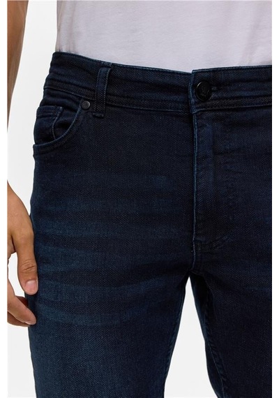 Süvari Mavi Regular Denim Pantolon Mavi
