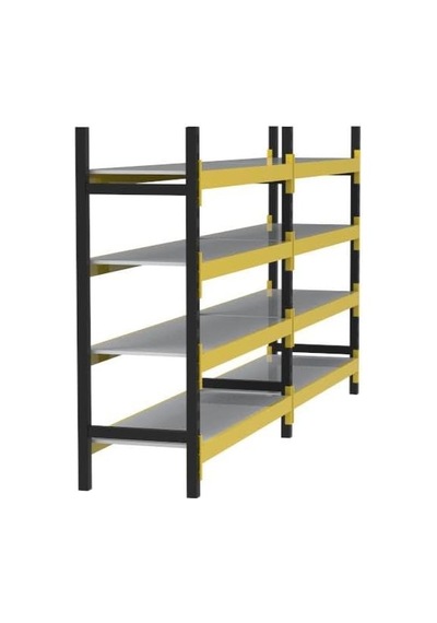 Tr 4 Katlı Duble Midi Rack - Ekonomik Depo,arşiv, Kiler Rafı Genel Tr 4 Katlı Duble Midi Rack - Ekonomik Depo,arşiv, Kiler Rafı Genel