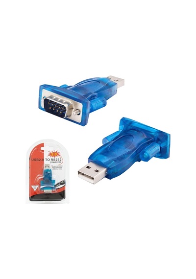 Usb To Rs232 Erkek Çevirici Adaptör Db9 9 Pin  Seri Çevirici