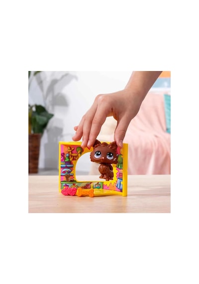 Littlest Pet Shop Minişler Figür Set Pet Nook G7 60 Kedi Kahverengi 00594