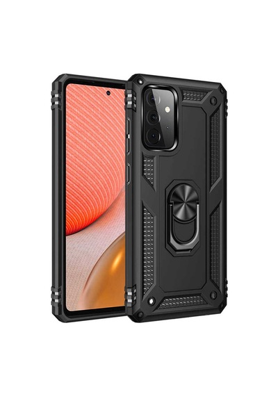 Samsung Uyumlu Galaxy A72 Kılıf Zore Vega Kapak Siyah