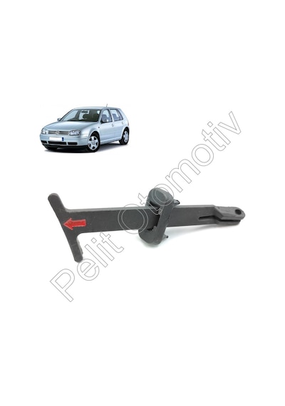 Golf 4 (1999-2004) Kaput Açma Mandalı Kolu 1J0823593C