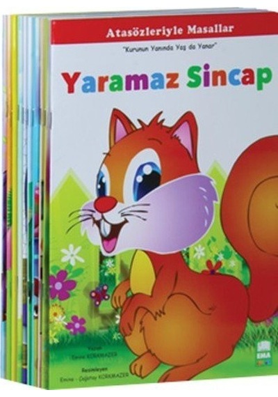Atasözleriyle Masallar 10 Kitap Ema Çocuk