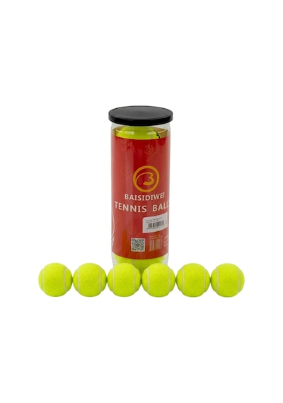 Mey İthalat Dayanıklı Tenis Topu 6 Lı Set Yüksek Zıplama Ve Uzun Ömür